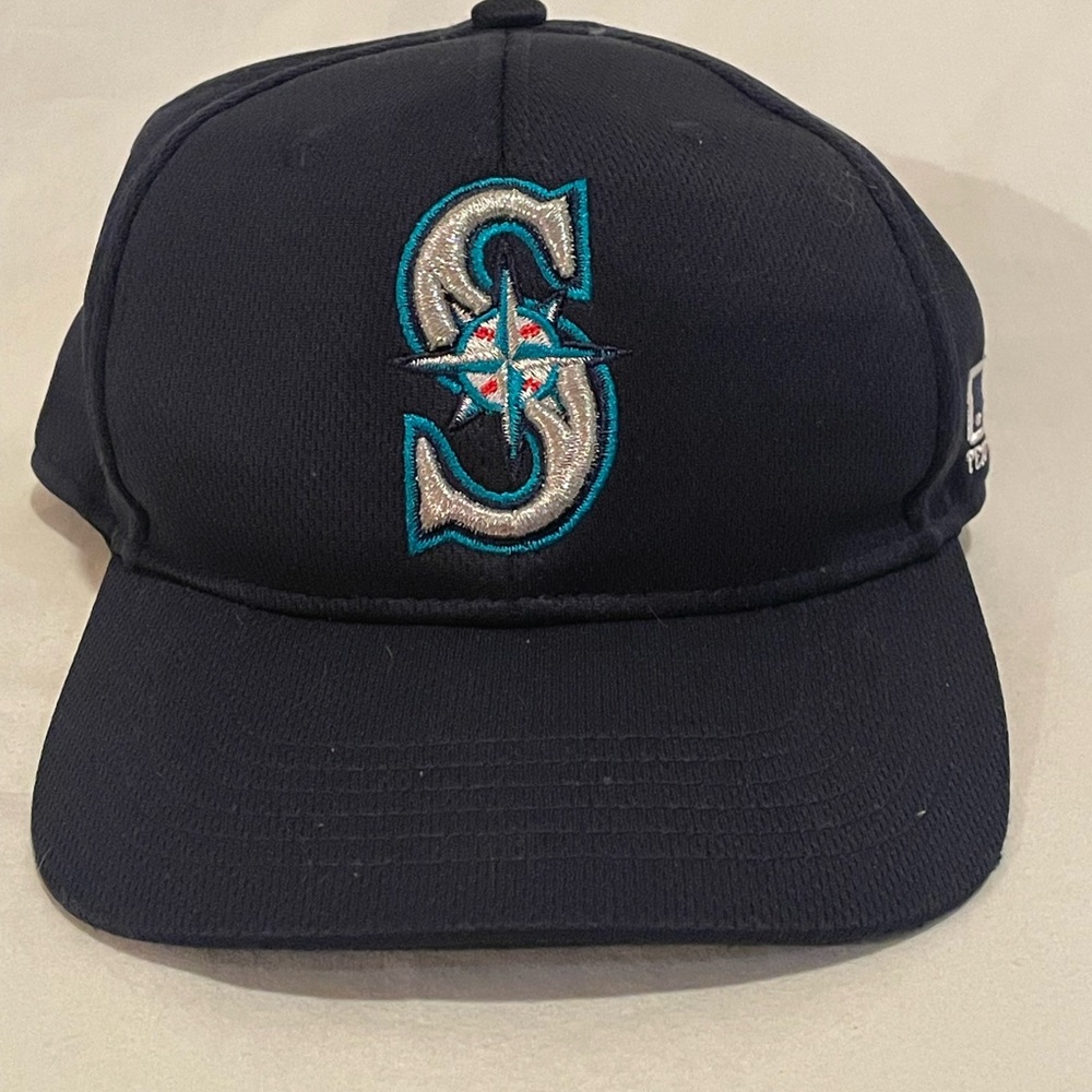 Seattle Mariners Kids Navy Logo Baseball Cap